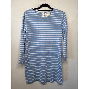 Sail to Sable Blue/White Tunic Dress Size Medium, Nautical, Spring, Classic
